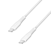 Logilink USB 2.0 kabel tipa C/M – C/M, 480 Mbps, 60 W, bijeli, 1,5 m