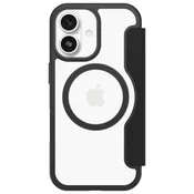 Ovitek Otterbox OB REACT FOLIO MAGSAFE Apple/iPhone 17 črn Crystal CL/črna (77-98586)