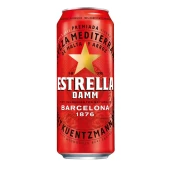 Estrella Damm Svetlo lager pivo, limenka 0.5l