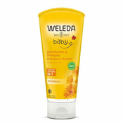 WELEDA Šampon i gel za tuširanje od nevena za bebe 200ml
