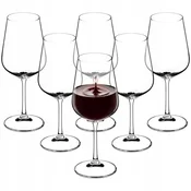 KADAX Komplet 6 kozarcev za rdeče in belo vino, 450 ml