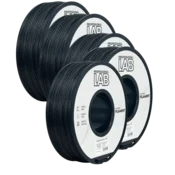 Professional Lab 5x ASA steklena vlakna črn filament 1,75 mm | Prof. Lab | 1 kg UV-odporen material za 3D tiskanje