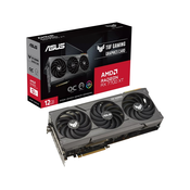 ASUS Video Card AMD Radeon TUF Gaming Radeon RX 7700 XT OC Edition 12GB GDDR6 VGA optimized inside and out for lower temps and durability, PCIe 4.0, 1xHDMI 2.1, 3xDisplayPort 2.1