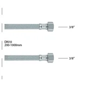 Brinoks crevo F-F 3/8x3/8 - 600mm Rosan