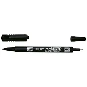 MARKER permanentni OBOSTRANI TWIN MARKER BEGREEN PILOT SCA-TM-B-BG ČRNI