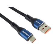 PREMIUMCORD Kabel USB-C na USB 2.0, polnilni, 5A, 1,5 m