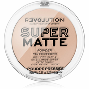 Makeup Revolution Super mat (Powder) 6 g (Odstín Vanilla)