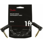 Fender Deluxe Series Instrument Kabel A/A 30 cm Black Tweed