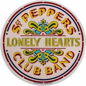 Crosley Turntable Slipmat The Beatles Sgt. Pepper Bež
