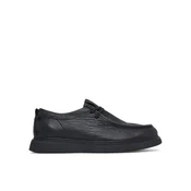 Tommy Hilfiger Nizki čevlji Comfort Leather Moc Toe Shoe FM0FM06072 Črna