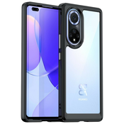 Hibriden ovitek Frame Shield za Huawei Nova 9 Pro/Honor 50 Pro - črn