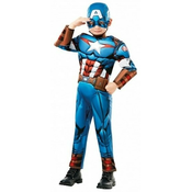 Pustni kostum Avengers: Captain America Deluxe - velikost M