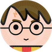 Amscan Papirnati krožniki - Harry Potter 23 cm 8 kos