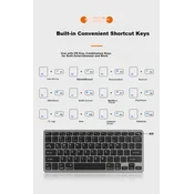 Stiger Tastatura, Bežicna, Bluetooth, Siva