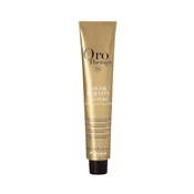 Oro Therapy 24k Pure Gold Without Ammonia Permanent Hair Dye 5.6 Light Brown Red 100 ml