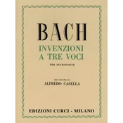 BACH J.S.:INVENZIONI A 3 VOCI (CASELLA)