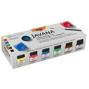 Set barv za svetli tekstil JAVANA Basic Colors 6x20 ml (hobi)