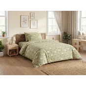 Posteljina od Renforcé pamuka FLORAL NEST zelena Dimenzije posteljine: 70 x 90 cm | 140 x 200 cm