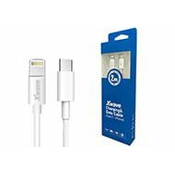 XWAVE Kabl USB Tip-C za IPHONE 2m 3A/ lightning aluminium/ bela