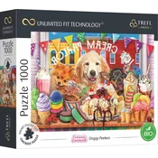 Trefl Puzzle UFT Cuteness Overload: psi pred slaščičarno 1000 kosov