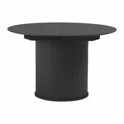 Okrogla raztegljiva jedilna miza o 120 cm Nola – Unique Furniture