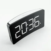 INF USB budilka z nočno lučko, zatemnjiva RGB in dvojni alarm, (5000243525)