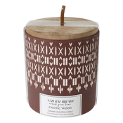 Sveča Natural Breath, naravni vosek, vonj Exotic Wood, 205 g