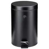 eoshop Dirt Devil nožni koš za smeti 12 l, črn, nerjaveče jeklo, Soft Close