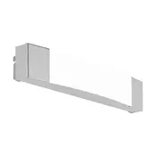 Eglo Siderno zidna/1, led, 8,3w, 900lm, ip44, hrom/bela