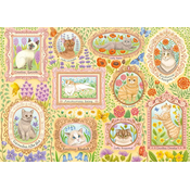 Schmidt - Puzzle Aristokratske macke - 1 000 dijelova