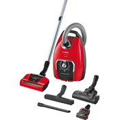 Bosch BGB8PET1 Usisivač sa kesom, 650 W, 5 l, Crveni