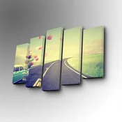 WALLXPERT Dekorativna slika iz 5 delova 5PUC 126