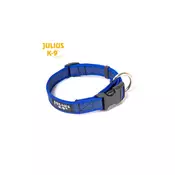 Julius-K9 Color & Gray gumirana modra ovratnica 27-42 cm / 20 mm (220CG-B)