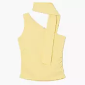 Cropp - Top na jedno rame - svetlo žuta
