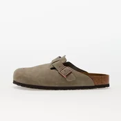Sneakers Birkenstock Boston Soft Fotbed Velvet Leather Taupe EUR 45