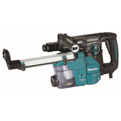 Makita Vrtalno kladivo SDS Plus, 1050 W z DX11 odsesovalnim nastavkom HR3012FCWJ