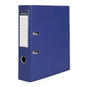 Organizator za dokumente, 75 mm, A4, PP/karton, VICTORIA OFFICE, Basic, tamnoplava
