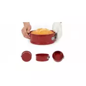 shumee Majhen pekač za torte, okrogel, rdeč, O 12 cm, mini