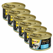 GimCat ShinyCat Kitten tuna 6x70 g