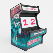 Kalendar Perpetual - Gameration Arcade, 3D