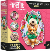 Trefl Wood Craft Origin sestavljanka Happy Treemen 50 kosov