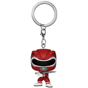 Funko Pocket Pop! Power Rangers - Obesek za ključe iz vinilne figure Rdeči Ranger