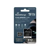 slomart MediaRange MR947 512 GB MicroSDXC UHS-I U3 V30 Class 10