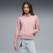 PUMA Class Relaxed Half-Zip Sweatshirt Women, Clothing, Rosy Outlook, S