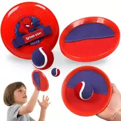 MARVEL COMICS MARVEL Spider Man CATCH-BALL Lovljenje žoge v cilje, metanje in lovljenje, lopatice z zaponka na sprijemalni trak + žoga