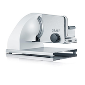 Graef Sliced Kitchen SKS 901 rezalnik, bel, 19 cm jekleno rezilo.
