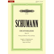 SCHUMANN:DICHTERLIEBE OP.48 EDITION IN ORIGINAL KEYS SOPRAN OR TENOR
