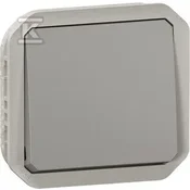 LEGRAND Stopniščno stikalo, 10AX-250V~ mehanizem - sivo, NOVO PLEXO 55