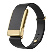 INF Zamenljiva zapestnica za WHOOP 5.0 — umetno usnje s sponko Black, (5000295592)