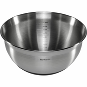 Brabantia Mixing Bowl steel matt black, 1.6 L